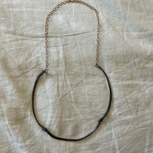 Snake rib necklace